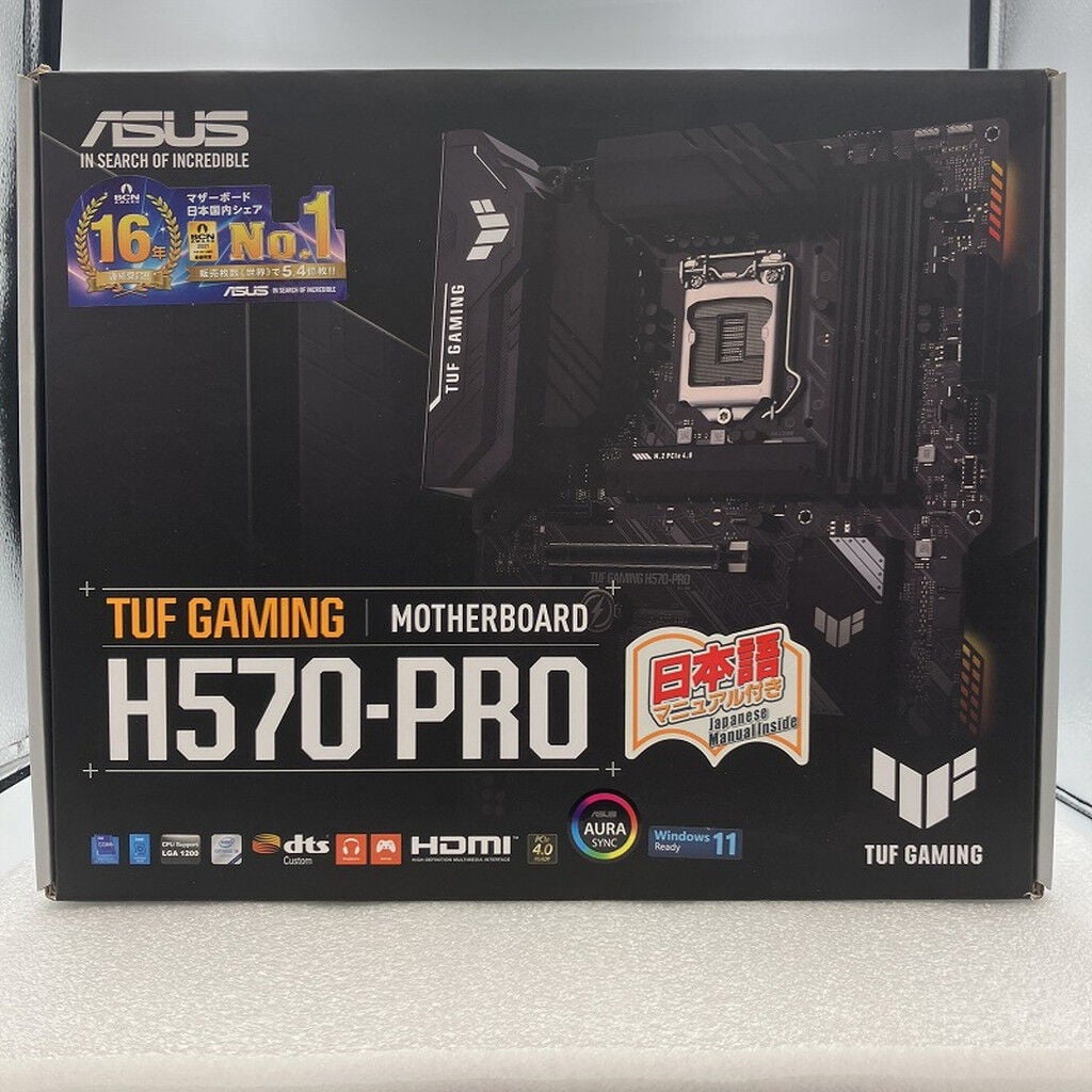中古 ASUS TUF GAMING H570-PRO(H570 1200 ATX DDR4) 3290007644
