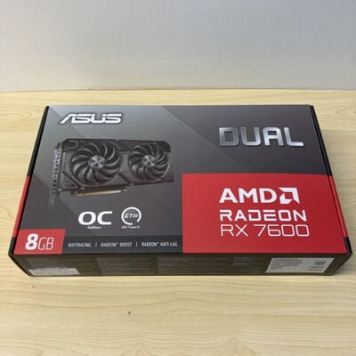 【博多店】中古  ASUS DUAL-RX7600-O8G-EVO (RX7600 8GB) 3480033947 