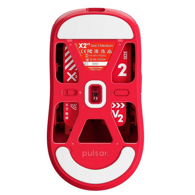 Pulsar X2 V2 Wireless Red Edition (PX2223) ｜ パソコン通販の 