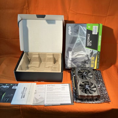 【なんば店】中古  ZOTAC ZT-T16620D-10M (GTX1660 SUPER AMP) 141209 