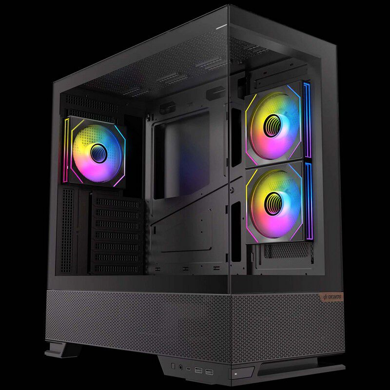 Okinos Aqua 6 Infinity (ATX ガラス ブラック) ｜ パソコン通販の