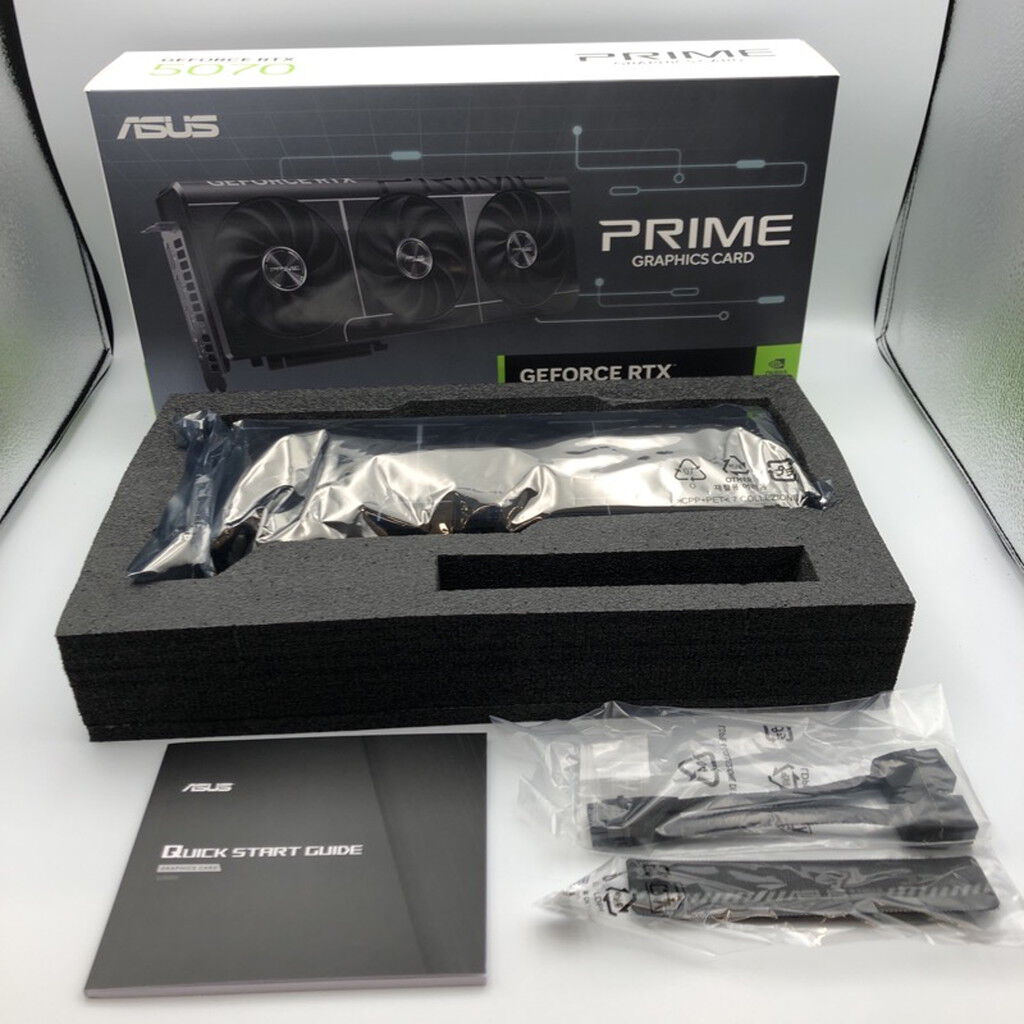 中古 ASUS PRIME-RTX5070-O12G (RTX5070 12G) 176900 （398301