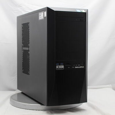 【通販センター】中古  THIRDWAVE GALLERIA KT(Intel Core i7 8700/16GB DDR4 (PC4)/SSD500GB/DVDマルチ/NVIDIA GeForce GTX 1660 Ti 6GB/W11H64 MAR) 199056 