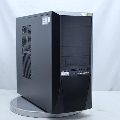 【通販センター】中古  THIRDWAVE GALLERIA KT(Intel Core i7 9700F/16GB DDR4 (PC4)/SSD500GB/なし/NVIDIA GeForce GTX 1660 Ti 6GB/W11H64 MAR) 203633 