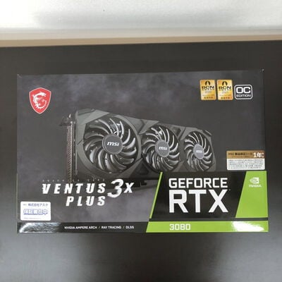 【長野稲里店】中古  MSI GeForce RTX 3080 VENTUS 3X PLUS 10G OC LHR 5110001396 