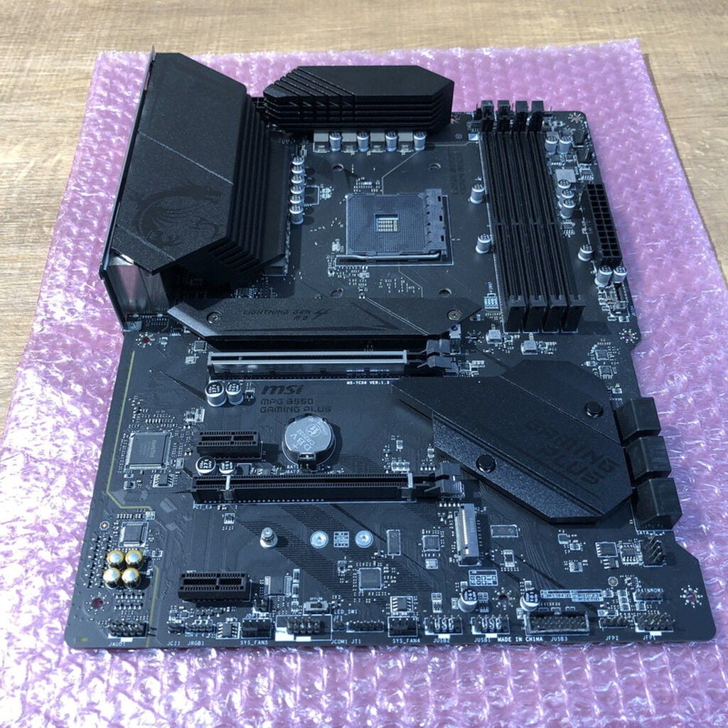 中古 MSI MPG B550 GAMING PLUS (B550 AM4 ATX DDR4) 142929 （383471