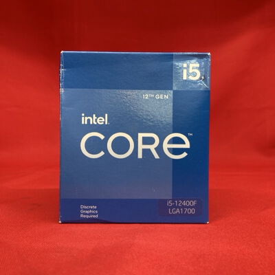 【千葉店】中古  INTEL Core i5 12400F  (1700/2.5G/18M/C6/T12) 148615 