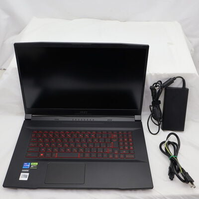 【通販センター】中古  MSI Katana-GF76-11UE-1802JP(Intel Core i7 11800H/16GB DDR4 (PC4)/SSD512GB/なし/NVIDIA GeForce RTX 3060 6GB Laptop GPU/17.3/1920x1080/Wi-Fi/W11H64 MAR) 194578 