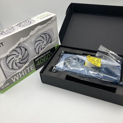 【神戸・三宮店】中古  Palit NE6406T019P1-1048L(RTX4060Ti WHITE 8G) 175561 