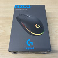 中古  Logicool G203 LIGHTSYNC Gaming Mouse G203-BK 146968 