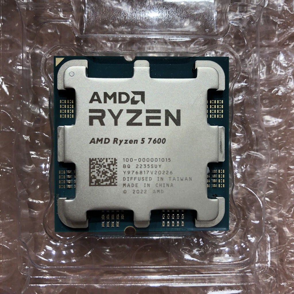 中古 AMD Ryzen 5 7600 (AM5/3.8GHz/38M/C6/T12/65W) 154484 （347616