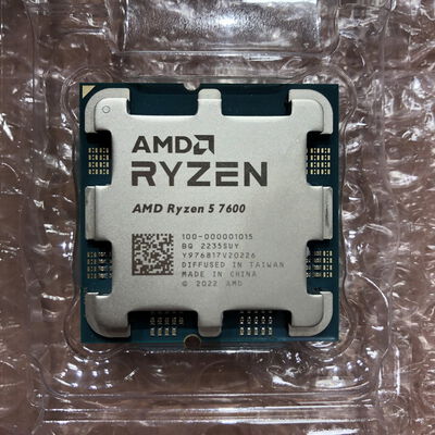【宮崎恒久店】中古  AMD Ryzen 5 7600 (AM5/3.8GHz/38M/C6/T12/65W) 154484 