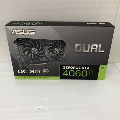 【徳島住吉店】中古  ASUS DUAL-RTX4060TI-O8G (RTX4060Ti 8GB) 158564 