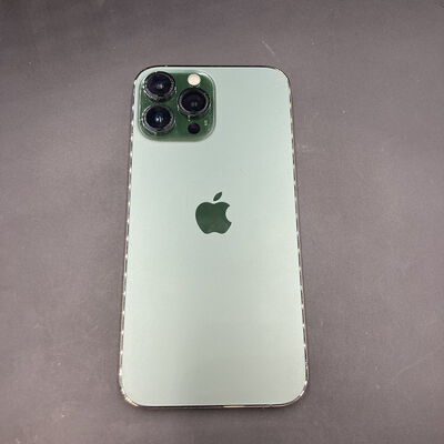 【熊本浜線店】中古  【docomo版SIMフリー】Apple iPhone13 Pro Max 6.7インチ 128GB アルパイングリーン MNCU3J/A  5370000309 