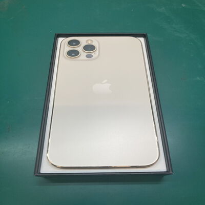 【浦添城間店(沖縄)】中古  Apple iPhone12 Pro 6.1インチ 256GB (ゴールド) 国内版SIMロックフリー MGMC3J/A 143802 