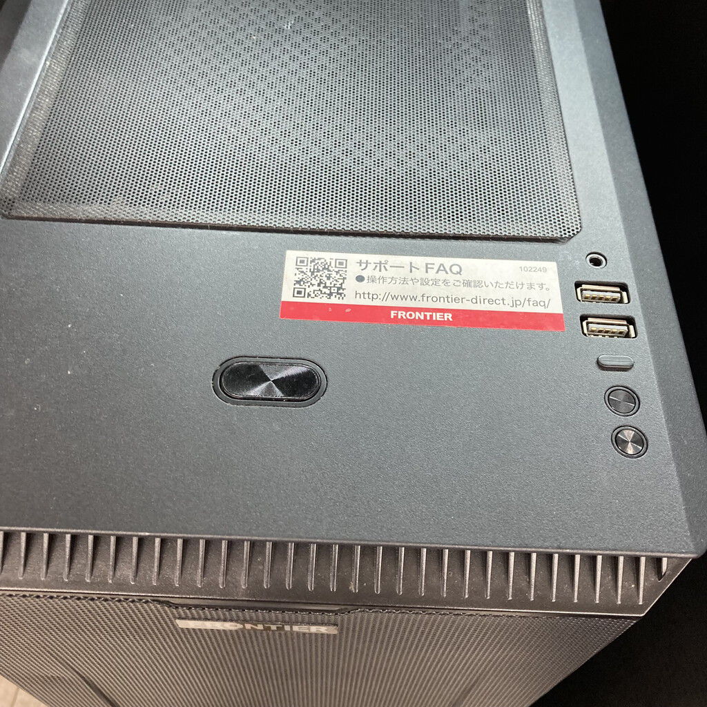 中古 FRONTIER(AMD Ryzen9-5950X/32GB/SSD1TB+HDD2TB/なし/RTX 3070