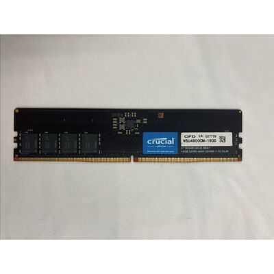 【仙台店】中古  Crucial 16GB DDR5-4800　CT16G48C40S5 3240009848 