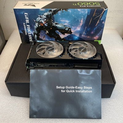 【京都店】中古  玄人志向 GG-RTX5060Ti-E8GB/OC/DF (RTX5060Ti 8G) 178255 
