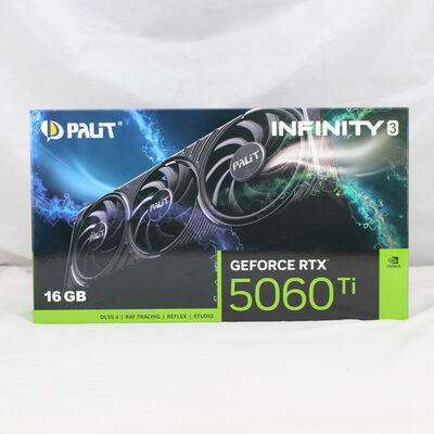 【通販センター】中古  Palit NE7506T019T1-GB2061S(RTX5060Ti Infinity3 16G) 178241 
