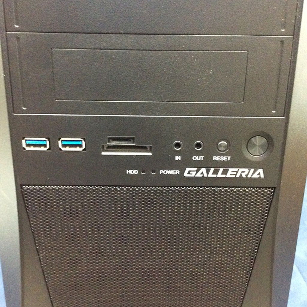 中古 GALLERIA AZ(Ryzen 7 3700X/32GB/SSD1TB/HDD2TB/RTX2080Ti