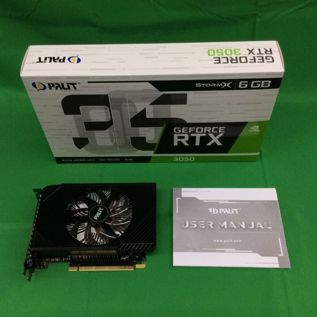 中古 Palit NE63050018JE-1070F(RTX3050 StormX 6G) 3170006638