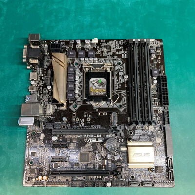 【静岡東瀬名店】中古  ASUS H170M-PLUS (H170 1151 mATX DDR4) 131016 
