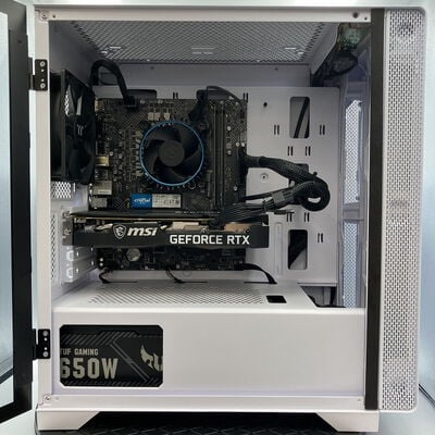 【新潟店】中古  自作PC(i5 12400F/16GB/SSD500GB/RTX3060Ti/OS無し) 3290007174 