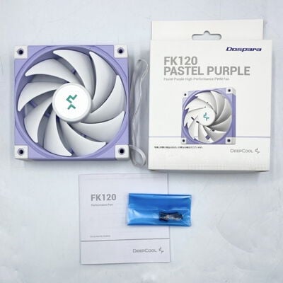 【座間相武台】中古  DEEPCOOL FK120 PASTEL PURPLE(120mm PWM) 4510002793 