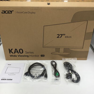 【白山FM松任店】中古  Acer KA270Hbmix (27"W 1A1H 1ms VA) 4950001628 