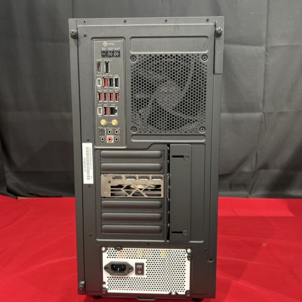 中古 自作PC(Ryzen 9 7900X/32GB/SSD120GB+240GB+500GB+1TB+HDD2TB