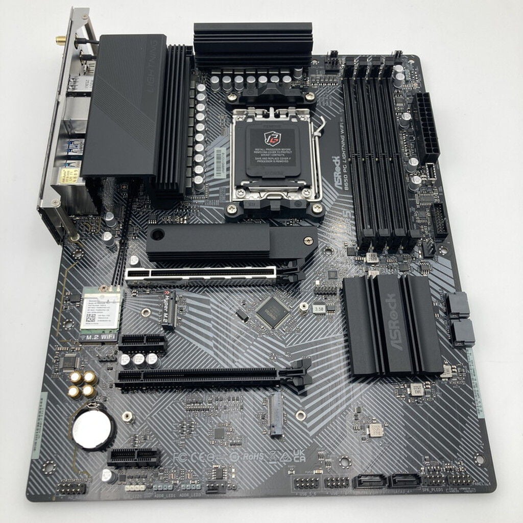 中古 ASRock B650 PG Lightning WiFi (B650 AM5 ATX DDR5) 3430006348