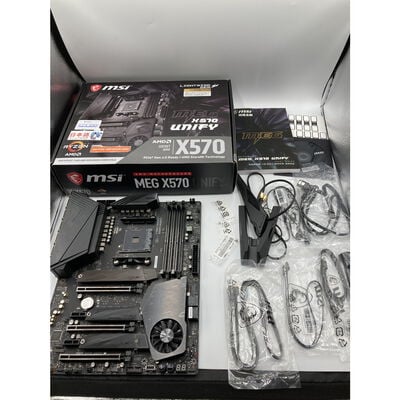 【水戸赤塚店】中古  MSI MEG X570 UNIFY (X570 AM4 ATX DDR4) 4680001927 