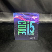 中古  INTEL Core i5-9600K (1151/3.70GHz/9M/C6/T6) 138480 