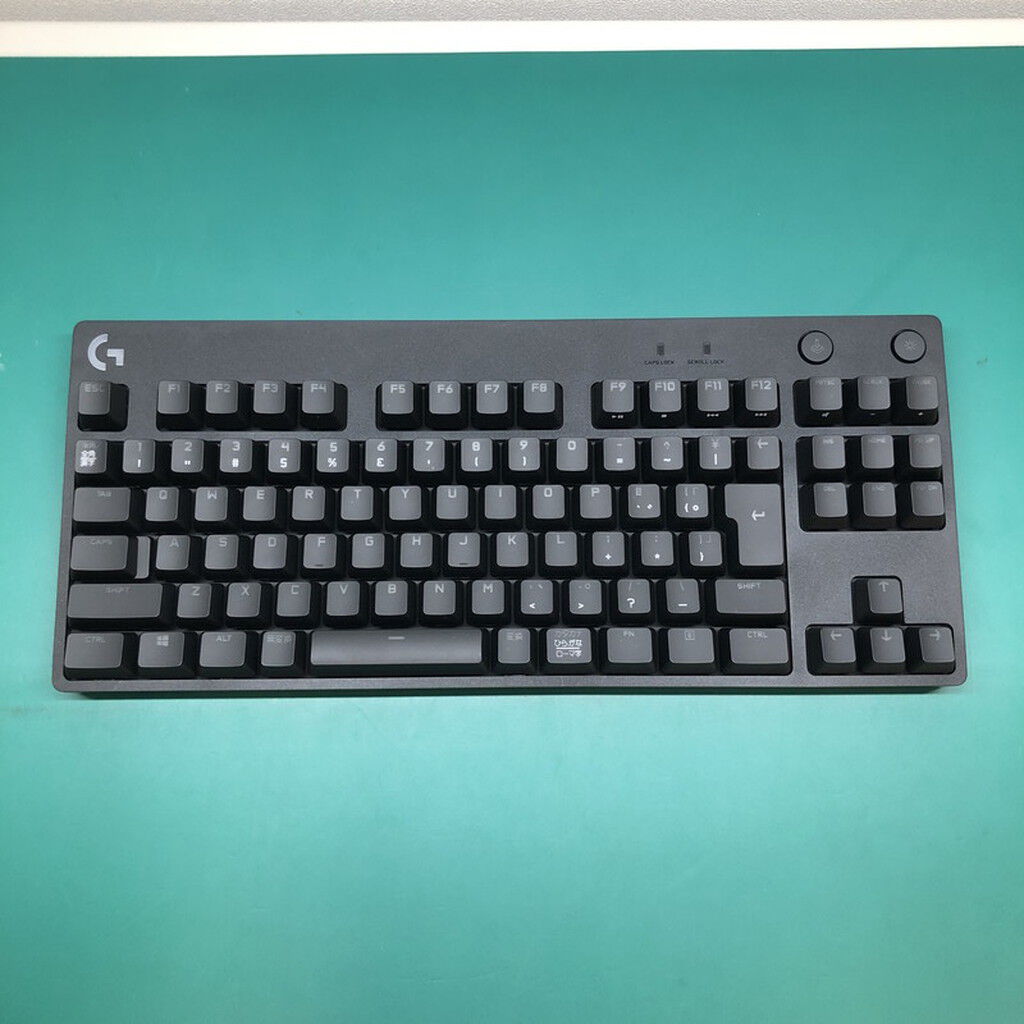 中古 Logicool G-PKB-002CK (有線 ｹﾞｰﾐﾝｸﾞｷｰﾎﾞｰﾄﾞ) 158801 （287569