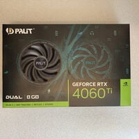中古  Palit NE6406T019P1-1060D (RTX4060Ti Dual 8G) 175562 