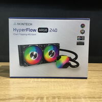 中古  MONTECH HyperFlow ARGB 240 (B)(1150-2066 AM3-5) 4560001724 