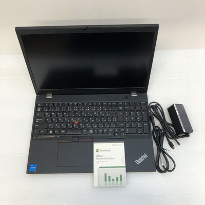 【徳島住吉店】中古  LENOVO ThinkPad L15 Gen2 (INTEL Core i5-1135G7 2.4GHz/16GB/SSD256GB/-/オンボード/15.6/1920x1080/Wi-Fi/WEBCAM/W11P/Microsoft Office Home and Business 2024) 185531 