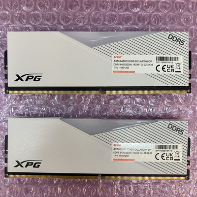 【横浜駅前店】中古  16GB 2枚組(合計32GB) PC5-51200/DDR5-6400 デスクトップ用 190885 
