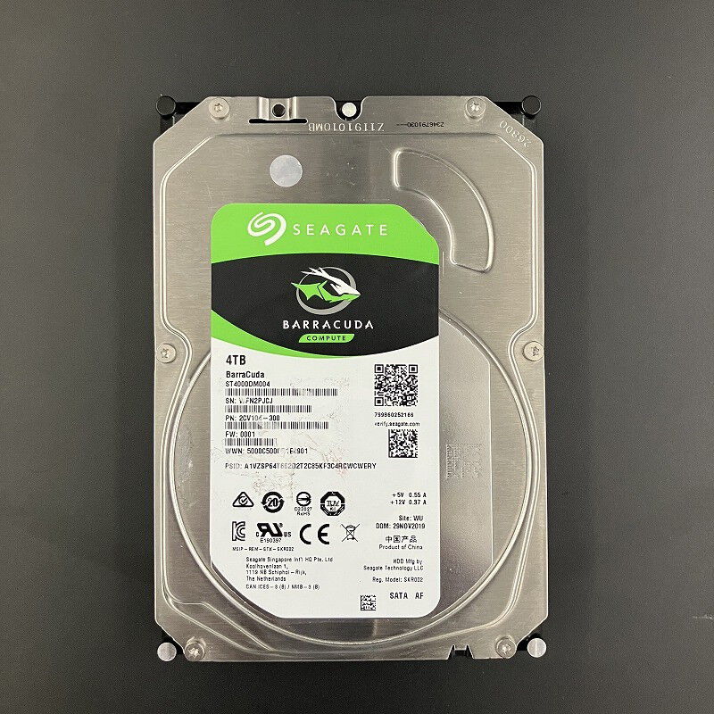 安価 ワタナベ 中古 Seagate ST4000DM004（3.5インチ HDD 4TB SATA 内蔵型ハードディスクドライブ