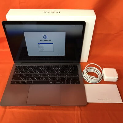 【なんば店】中古  Apple MacBook Air 2018 （13.3インチ/Core i5 1.6GHz/8GB/256GB/スペースグレイ） MRE92J/A 139726 