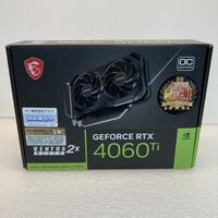 中古  MSI GeForce RTX 4060 Ti VENTUS 2X BLACK 8G OC (RTX4060Ti 8GB) 158559 
