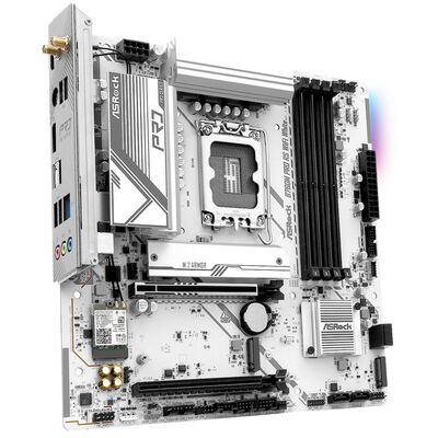 ASRock  B760M Pro RS WiFi White (B760 1700 MicroATX) ドスパラ限定モデル 