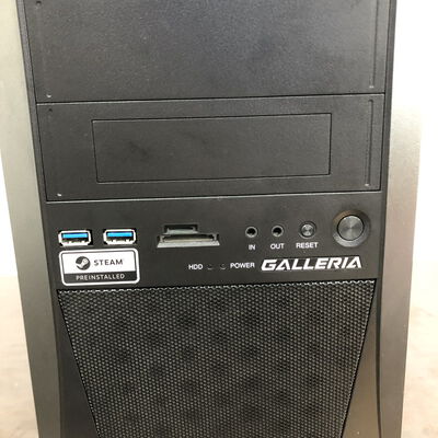 【福山ココローズ店】中古  GALLERIA XT(i7 9700/32GB/SSD500GB/GTX1660 SUPER/W10H) 5090000471 