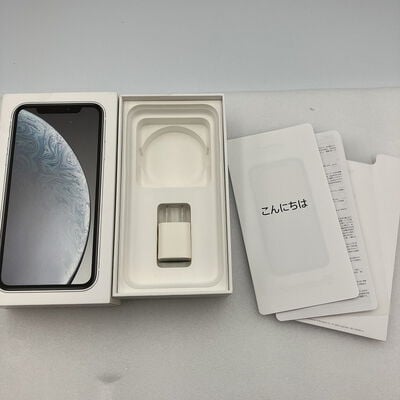 【新潟店】中古  【docomo】 Apple iPhoneXR 6.1インチ 64GB (ホワイト)  MT032J/A 138394 