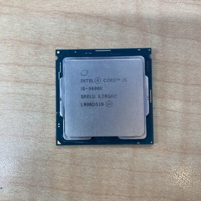 【千葉店】中古  INTEL Core i5-9600K (1151/3.70GHz/9M/C6/T6) 138480 
