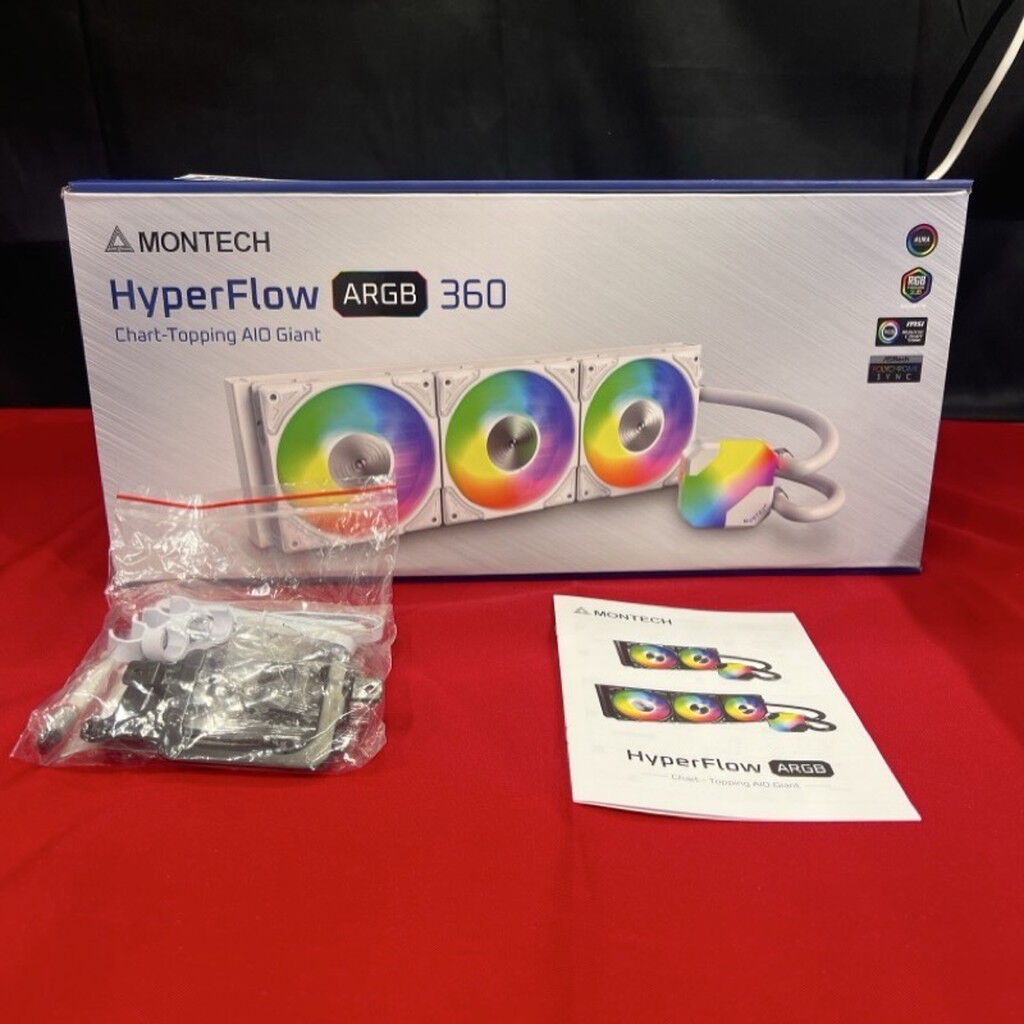 中古 MONTECH HyperFlow ARGB 360 (W)(1150-2066 AM3-5) 5140001051