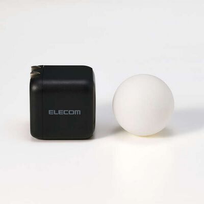 エレコム  ACDC-PD12565BK (USB Power Delivery 65W AC充電器 C-Cケーブル付属/1.5ｍ) 
