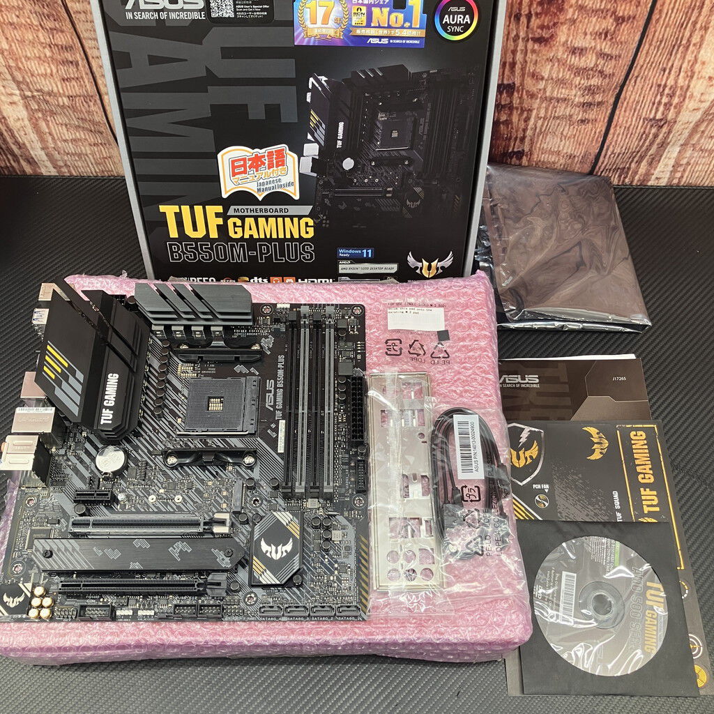 中古 ASUS TUF GAMING B550M-PLUS (B550 AM4 mATX DDR4) 142911