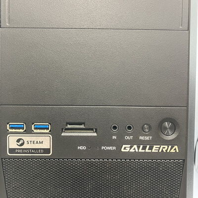 【新潟店】中古  GALLERIA RV5（Ryzen5 3600/16GB/SSD500GB/HDD1TB/RTX2060 6G/W11H） 3290006712 