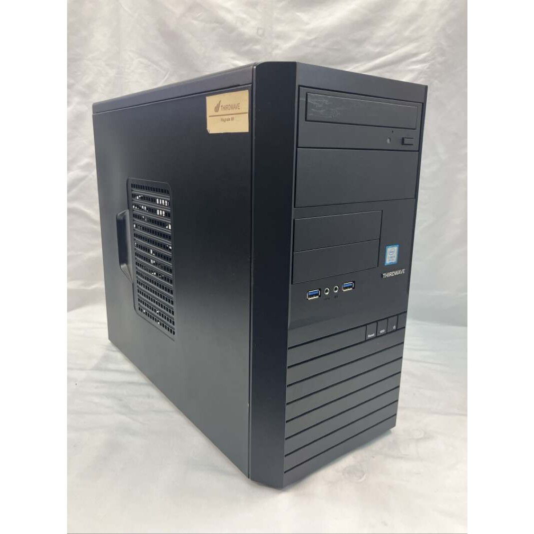 THIRDWAVE Magnate デスクトップPC Core i5-9400 中古 THIRDWAVE Magnate IM (Core i5-9400/8GB/SSD 240GB/SMt/-/-/W11H